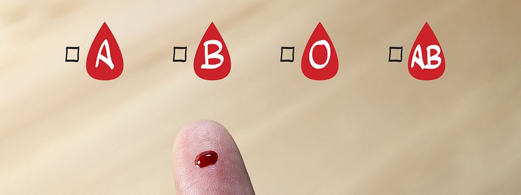 5 nemocí, jejichž riziko rozvoje závisí na krevní skupině.